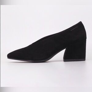 VAGABOND Olivia suede block heel pump - 40/10